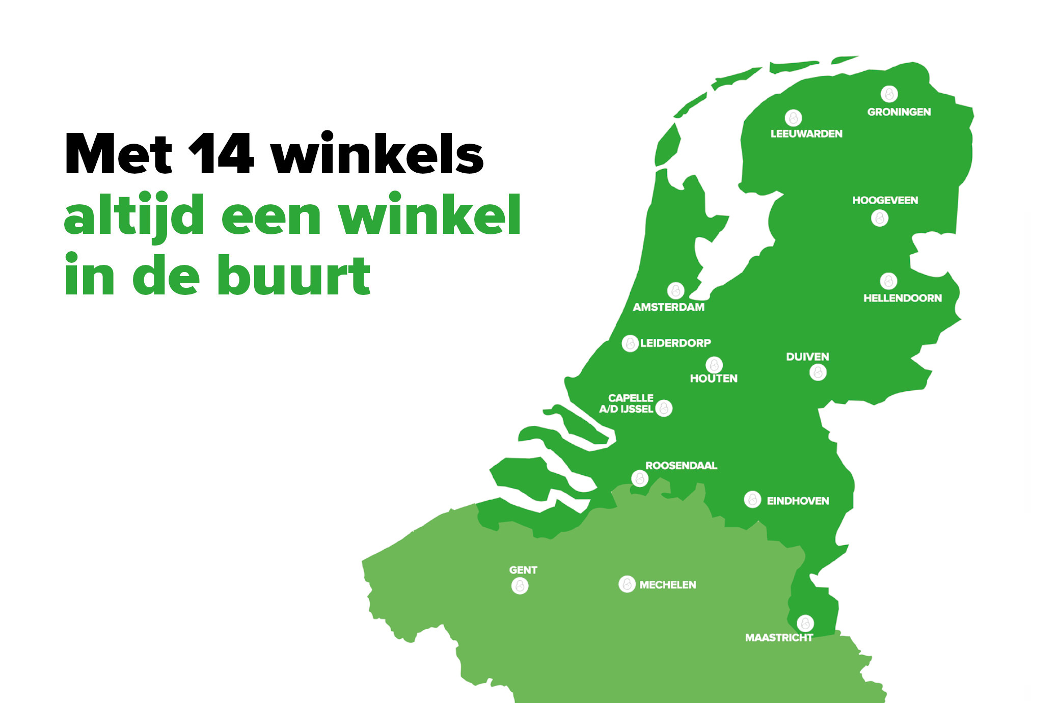 Winkels plattegrond