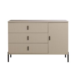 TWF Commode XL 3 Laden 1 Deur Waves Clay