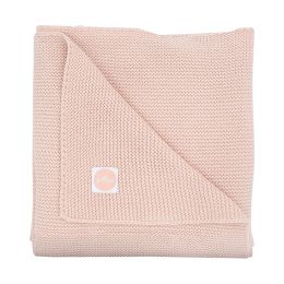 Jollein Ledikantdeken Basic Knit Pale Pink 100 x 150 cm