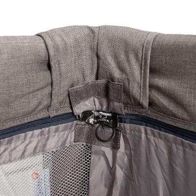 Qute Campingbed Q-Dream Jeans Taupe