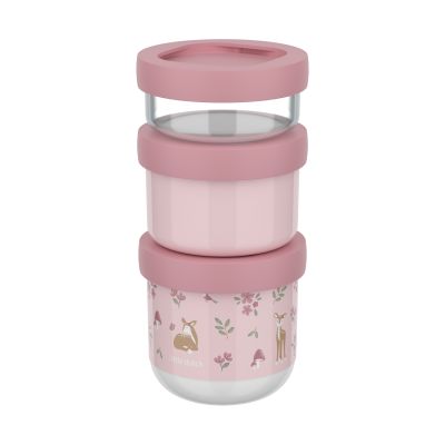 Mepal Fairy Garden Snackbox Stack Mio - 3-Delig