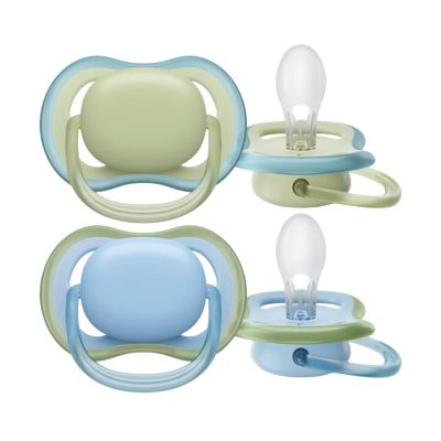 Philips Avent Fopspeen Ultra Air Groen Blauw 0-6 Mnd