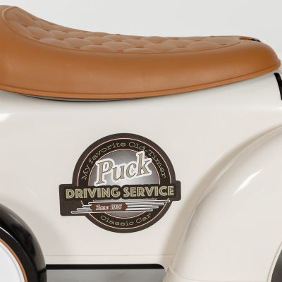Puck Loopauto Classic Crème Wit