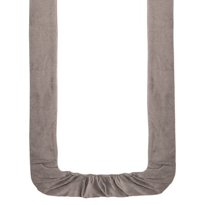 Witlof For Kids Velvet Rib Ledikantdeken - 60 x 120 cm - Warm Grey 