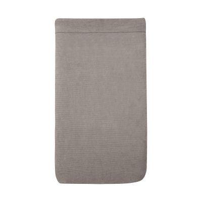 Witlof for kids Velvet Rib Tuck-Inn wiegdeken - 40 x 80 cm - Warm Grey 