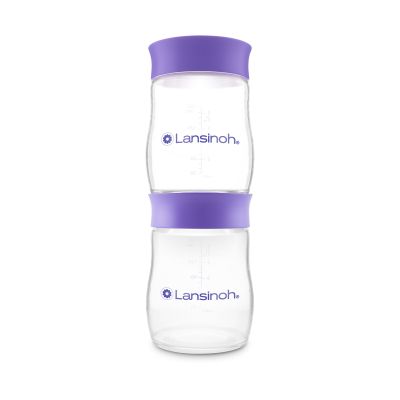 Lansinoh Moedermelk Bewaarflesjes 160 ml (4 stuks)