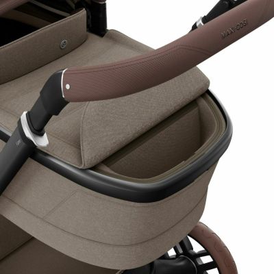 Maxi-Cosi Kinderwagen Fame Twillic Truffle (Dark Frame - Brown leather)