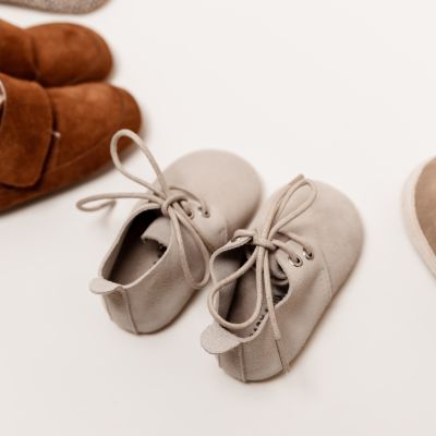 Baby Dutch Babyboots Nova Ecru Suede S / 18