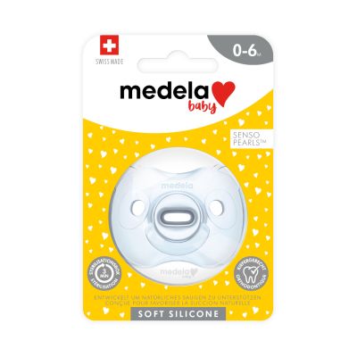 Medela Baby Fopspeen Soft Silicone Soft Blue 0-6mnd