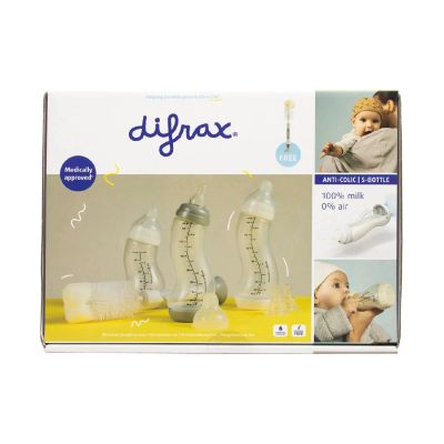 Difrax Starterset S-Fles Transparant