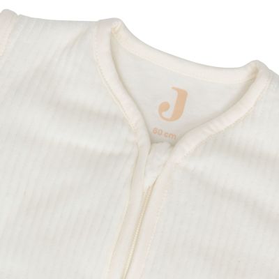 Jollein Slaapzak Winter Met Afritsbare Mouw Rond - 70 cm - Rib - Ivory