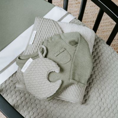 Baby's Only Speendoekje Maan Sky Warm Linen