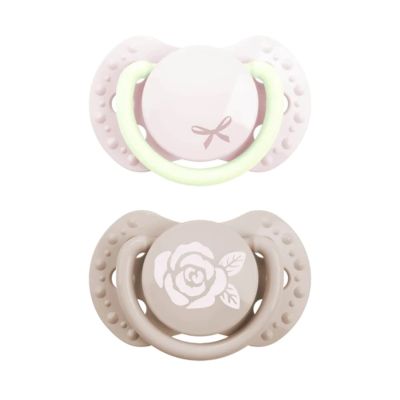 Difrax Fopspeen Danamic Babyshower Pink Newborn