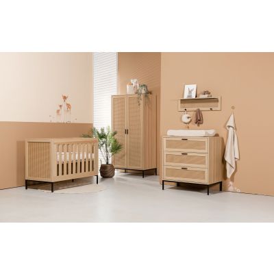 TWF Ledikant 70 x 140 Incl. Juniorzijde - Commode - Hanglegkast Jakarta