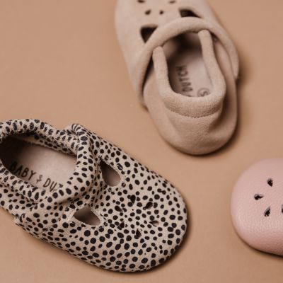 Baby Dutch Babyshoes Juna Speckle Suede S / 18