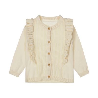 Dirkje Vest Ruffles - Off White