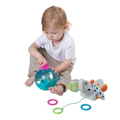 Playgro Trekspeeltje - Pull Along Shape Sorting Elephant