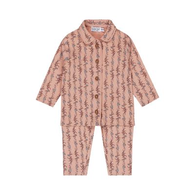 Dirkje Pyjama Flower Dusty Pink 62/68