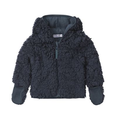 Dirkje Vest Capuchon Teddy Steel Blue 56