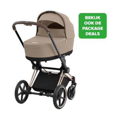 Cybex Kinderwagen 2-in-1 Priam 4 Rosegold - Cozy Beige