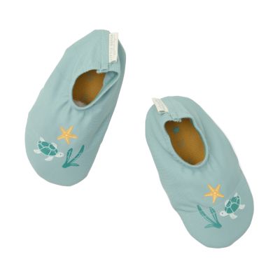 Little Dutch Seashells Strandschoenen - Surf Blue