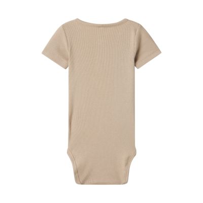 Name It Kab Button Korte Mouw Romper - Mt. 74 - Pure Cashmere